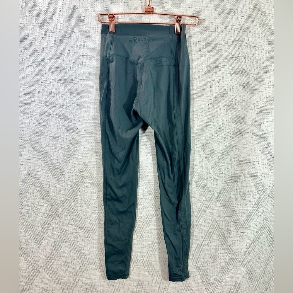 Alphalete teal leggings size S